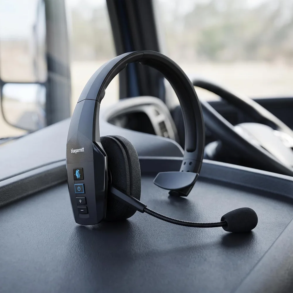 BlueParrott B450-XT Bluetooth headset photograph